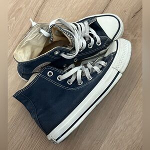 Converse Blue Hi tops